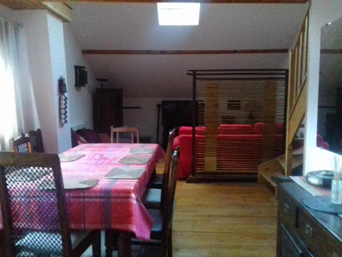 Appartement En Loft 50M2 Dans Maison Avec Chambre En Mezzanine Et Canapes Lits Dans Salon Saint-Pierre-de-Chartreuse Bagian luar foto