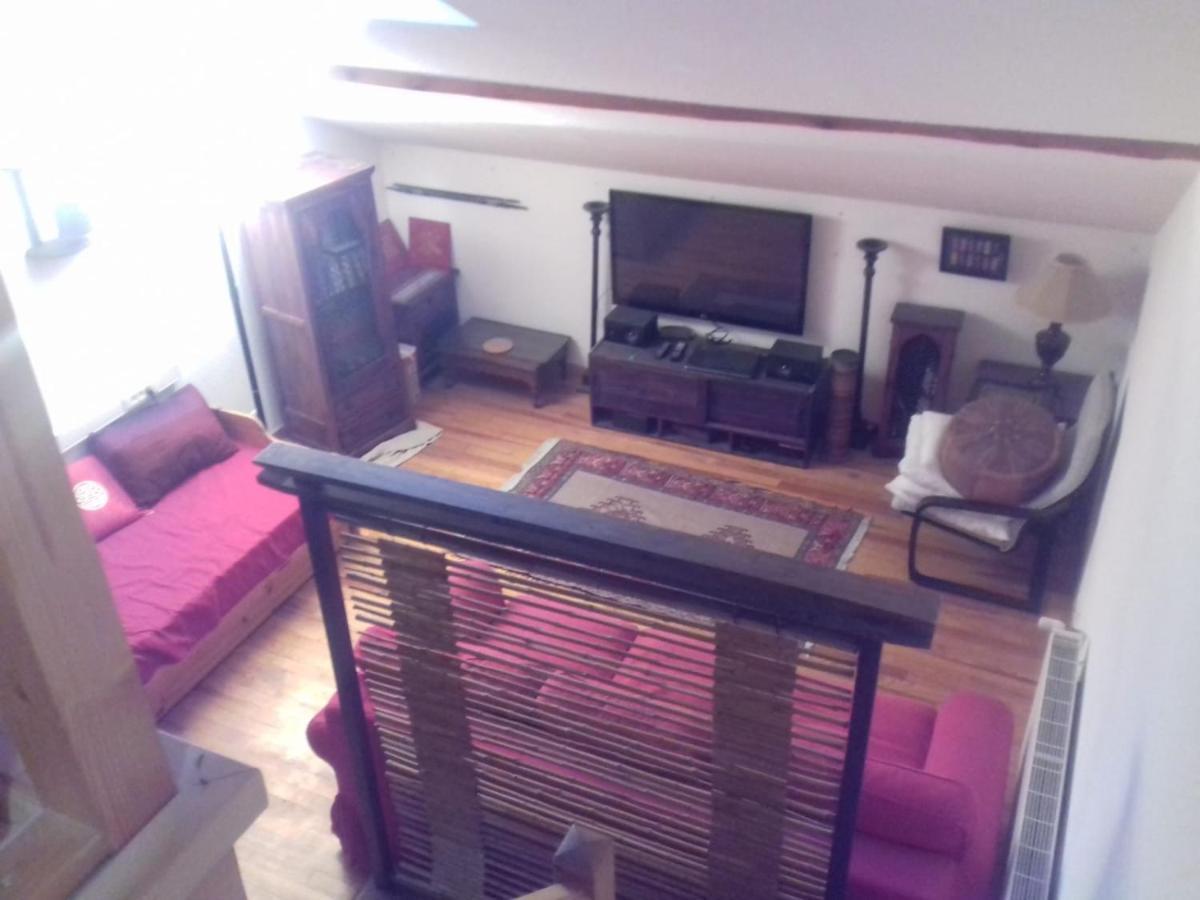 Appartement En Loft 50M2 Dans Maison Avec Chambre En Mezzanine Et Canapes Lits Dans Salon Saint-Pierre-de-Chartreuse Bagian luar foto